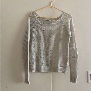 Comfy mesh sweater